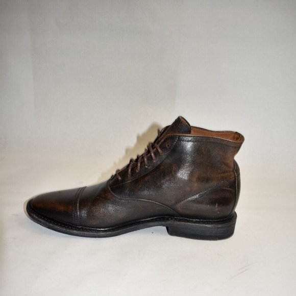 New! Paul Lace Up Boot Dark Brown Black Size 8.5 3480433 DD286 main image 6